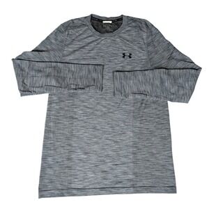 Under Armour Threadborne Siro Mens Long Sleeve Training Shirt Grey